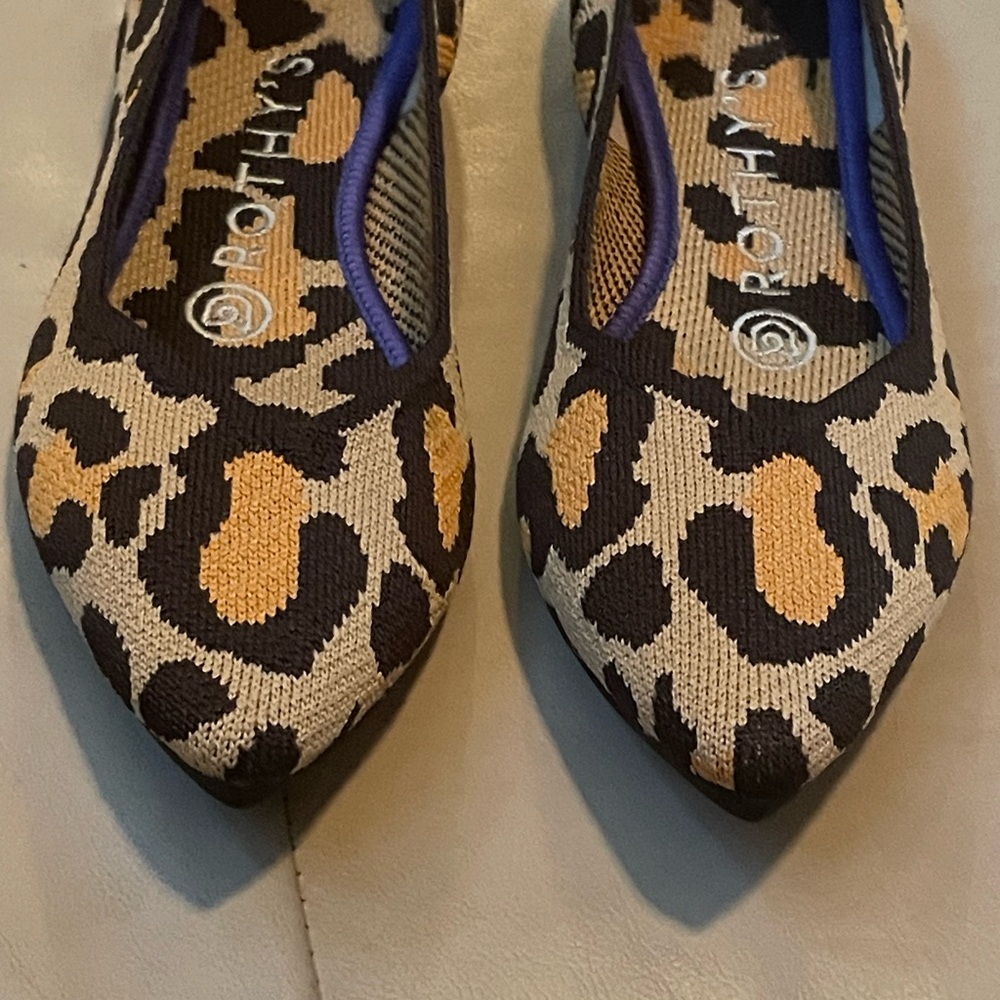 ROTHY’S Point Women's Desert Cat Flats Loafers Slip Ons, Size 6.5 - Picture 10 of 15